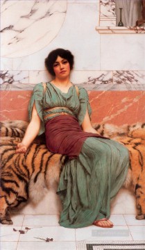 甘い夢 新古典主義の女性 ジョン・ウィリアム・ゴッドワード Oil Paintings
